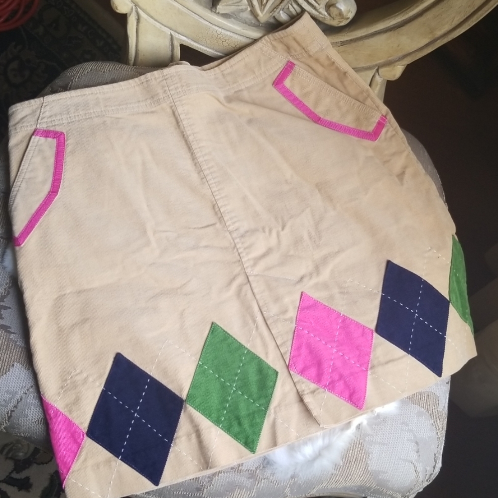 Lilly Pulitzer corduroy skirt